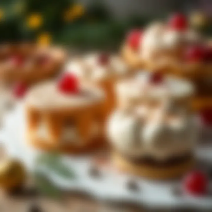 Festive sweets and desserts for the holiday