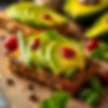 Avocado Toast Delight Delicious avocado toast for babies