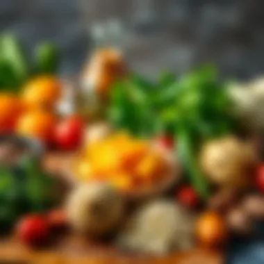 Essential Ingredients for Aci Tantuni An array of ingredients used in making aci tantuni