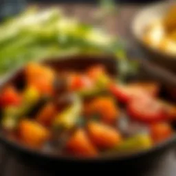 Deliciously cooked vegetables made in Arzum Airfryer