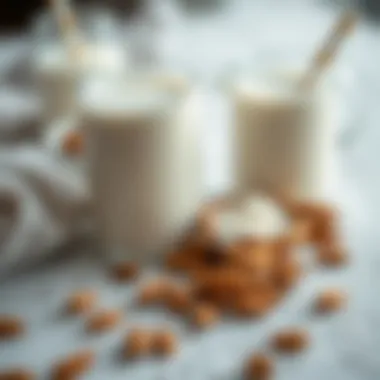 Health benefits of almond milk
