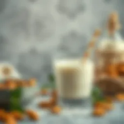 Nutritional benefits of almond milk