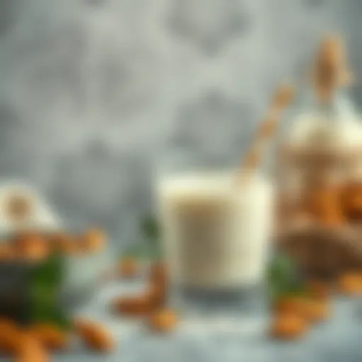 Nutritional benefits of almond milk