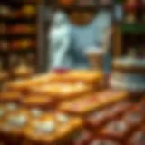 Traditional Turkish Baklava Display