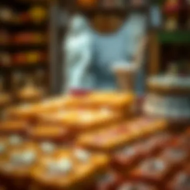 A Glimpse of Turkish Tradition: Baklava Traditional Turkish Baklava Display