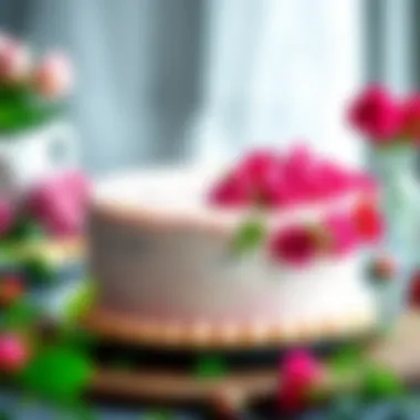 Stunning Mother's Day Cake Presentation Beautifully decorated Mother's Day cake