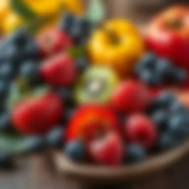 Fruits: Nature's Candy for Enhanced Brain Function Colorful fruits that enhance brain function in infants