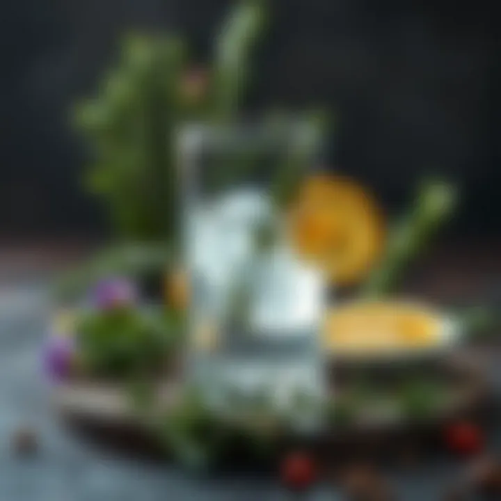 Nutritional values of rosemary water