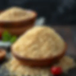 High-quality bulgur grains for making kısır