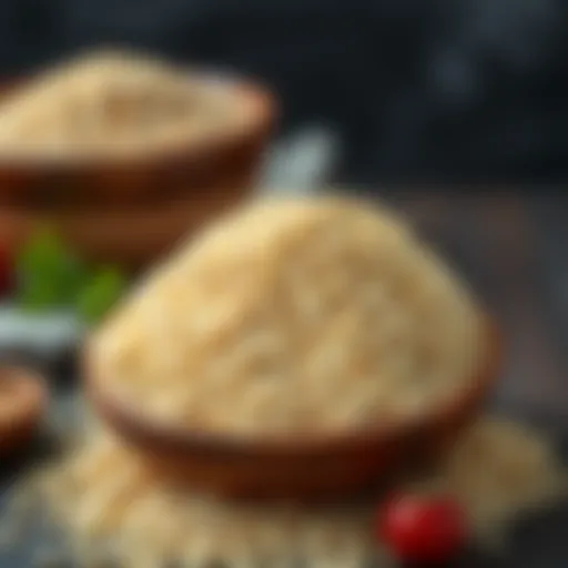 High-quality bulgur grains for making kısır
