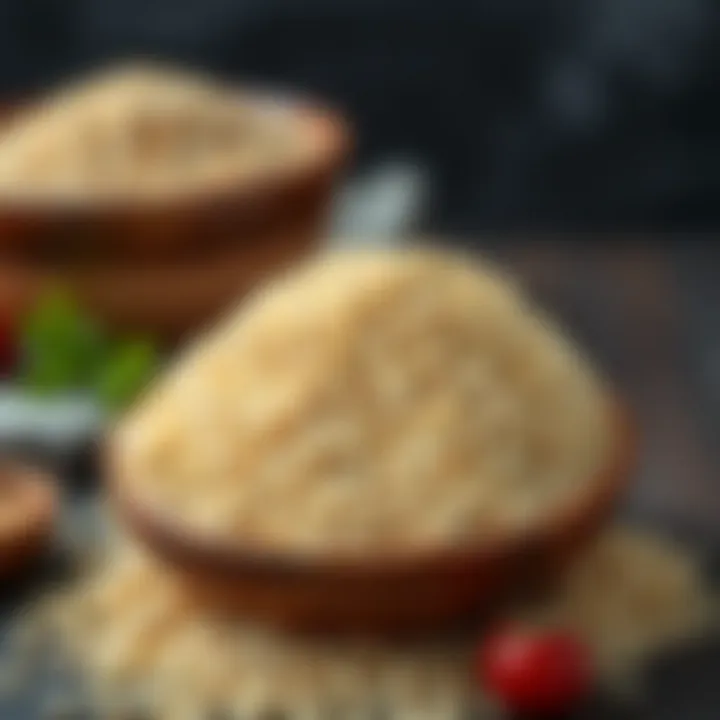 High-quality bulgur grains for making kısır
