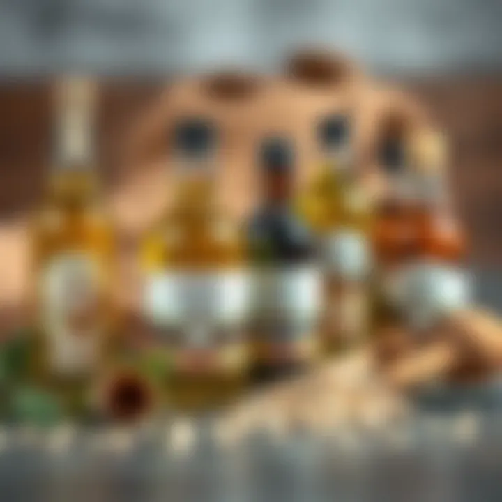 Aromatic Herbal Oils Selection Aromatic herbal oils selection