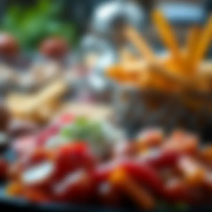 The Rich Ingredients Behind Cağ Kebap Diverse ingredients used in Cağ Kebap preparation