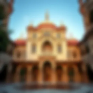 Architectural Splendor of Cahide Sultan Saray Sarması A stunning view of the architectural details of Cahide Sultan Saray Sarması