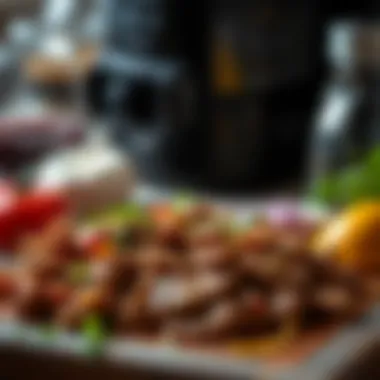 Savory Creation Using Ground Meat A delicious meat dish made with Carrefour ground meat