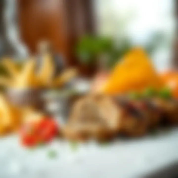 Cultural context of çiğ köfte in a dining setting.