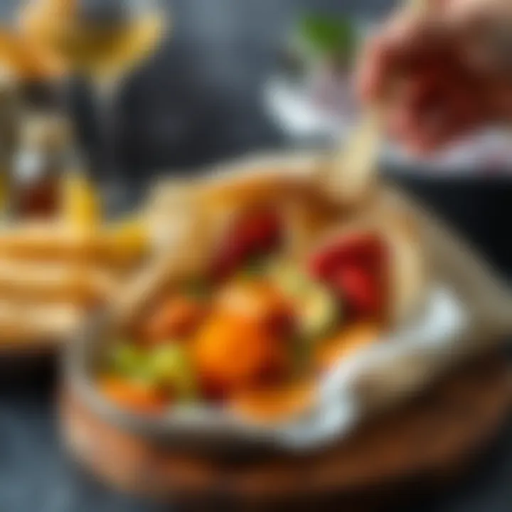 Stylish Serving Ideas for Döner An elegant serving suggestion for Cici Piknik Döner