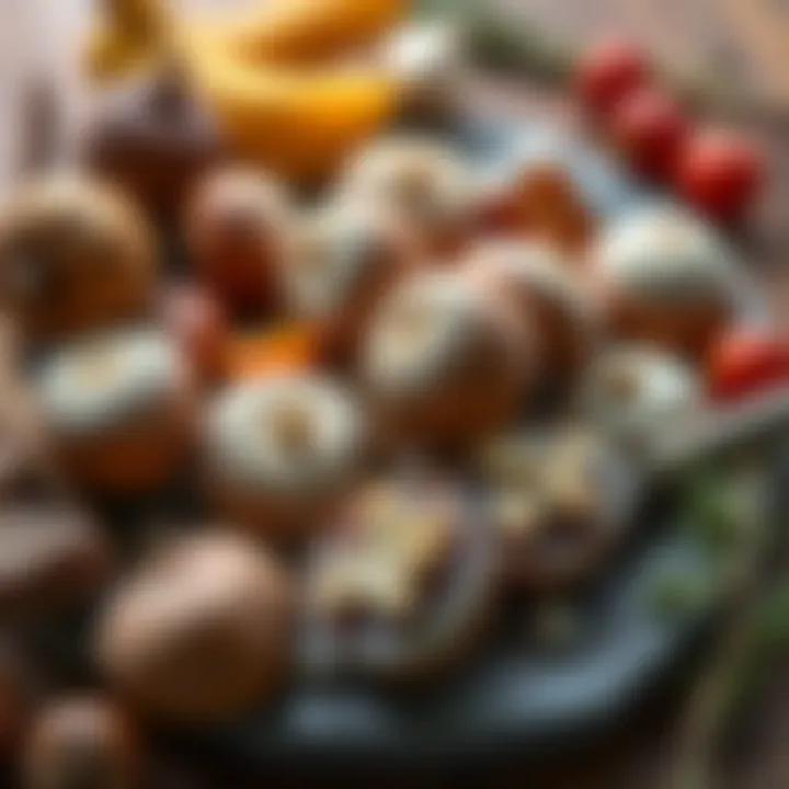 A collection of ingredients used in making chestnut sweets, emphasizing natural elements.