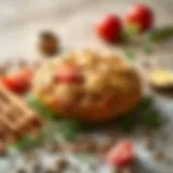 An artistic arrangement showcasing the unique texture of damla sakızı.