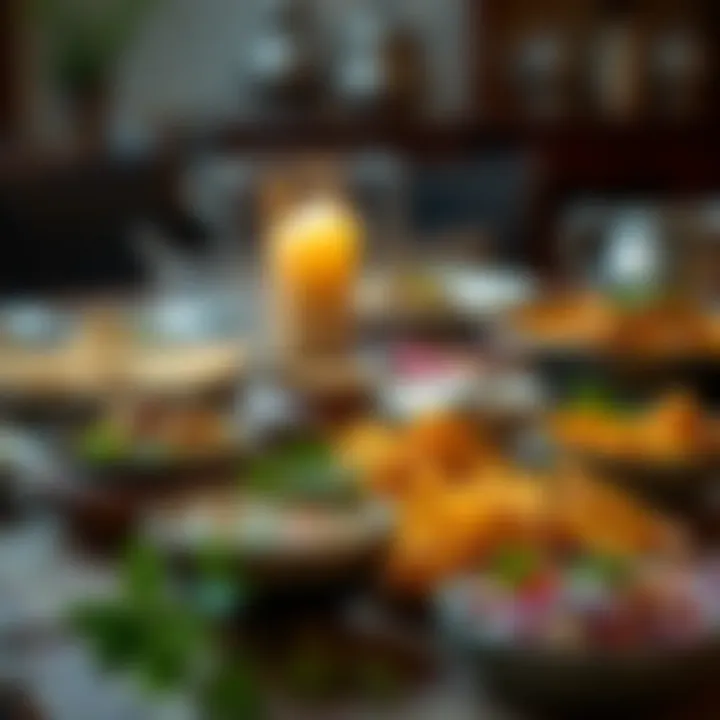 Traditional dishes served during iftar