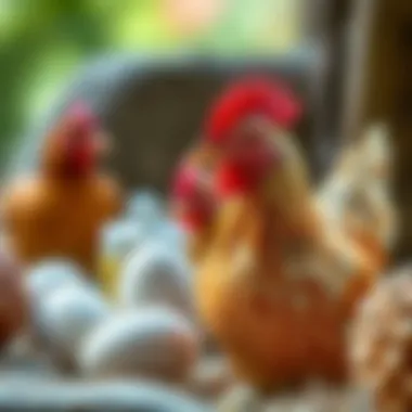 Nutritional needs of egg-laying chickens
