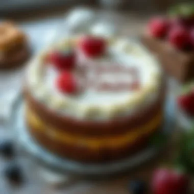 The Heartfelt Meaning Behind Cake Messages Emotional significance of cake inscriptions