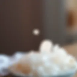 The natural formation of Epsom salt crystals highlighting their mineral richness