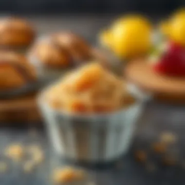 Brown Sugar in Different Desserts Brown sugar used in various desserts