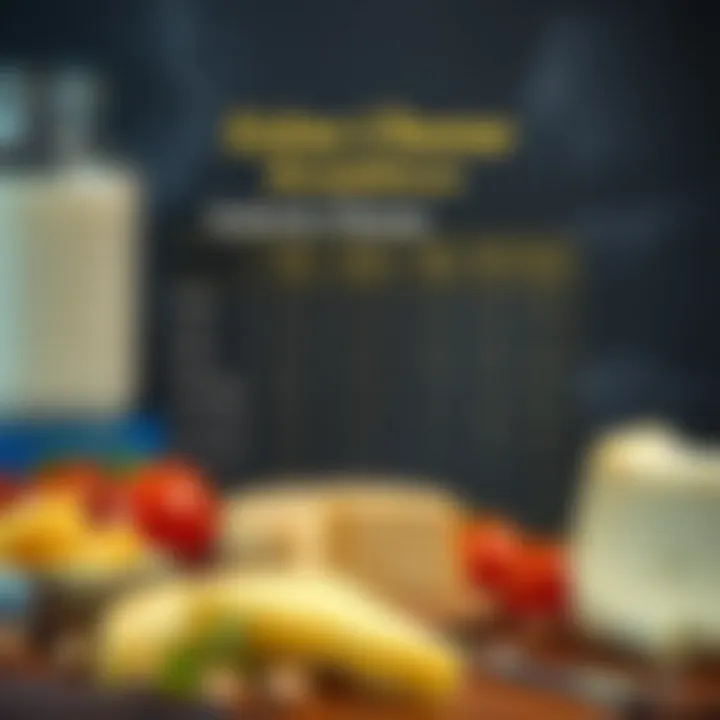 Nutritional chart of Ezine cheese with calorie breakdown