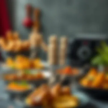 Delicious dishes prepared using Fakir airfryer