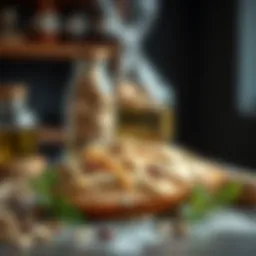 Visual representation of gluten sensitivity symptoms