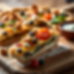 A delicious slice of Görele pide showcasing its unique toppings