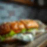 Artisan burger buns showcasing variety
