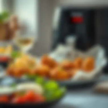 Healthy meals prepared using the Philips Airfryer XXL