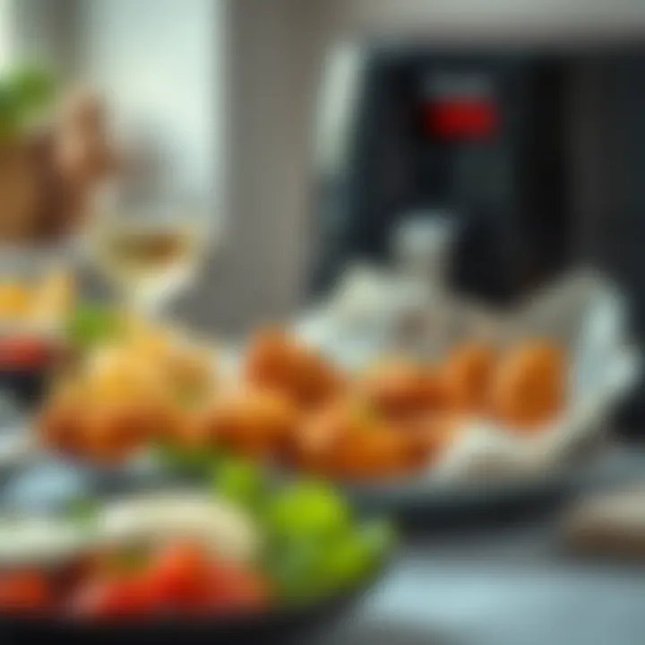 Healthy meals prepared using the Philips Airfryer XXL