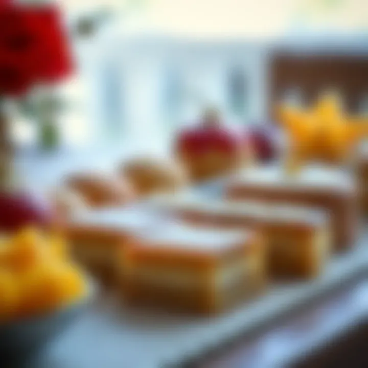 A delightful spread of traditional sweets and desserts common in Hidirellez.