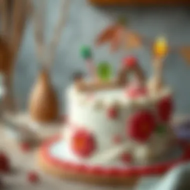 Artistic Hobby Cake Creative cake inspired by a hobby, showcasing detailed fondant work