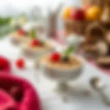 Traditional Turkish Semolina Dessert Presentation