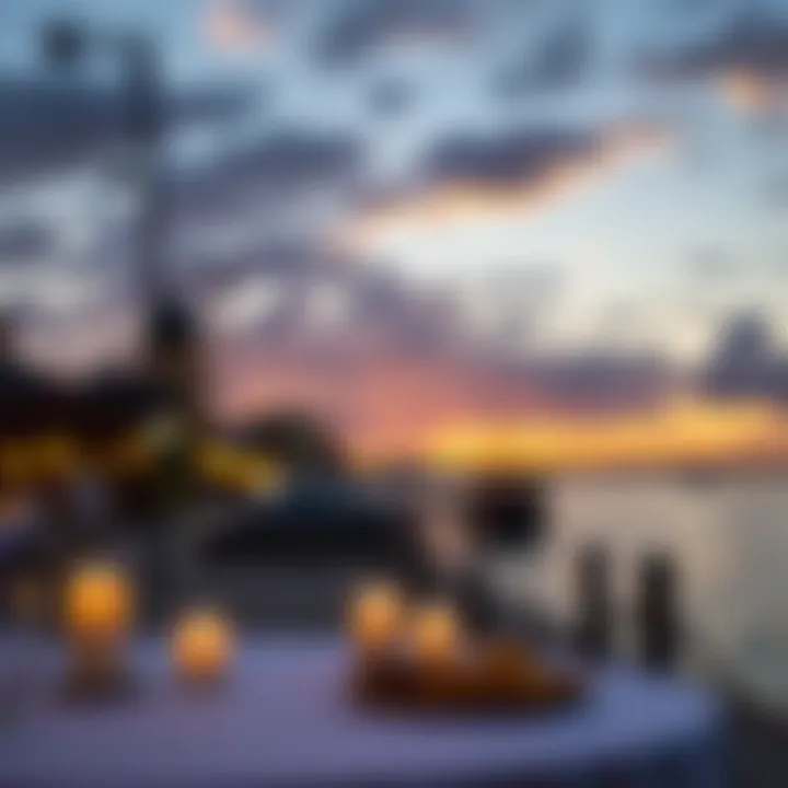 A serene sunset over Karşıyaka, marking the end of the fasting day.