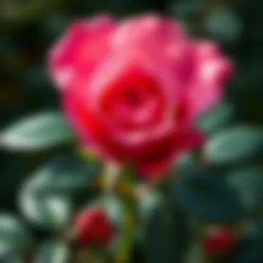 Japanese rose affected by common diseases and remedies