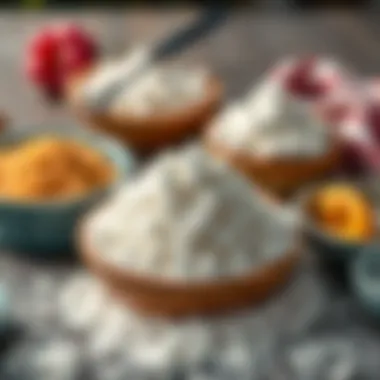 Baking powder in various culinary applications