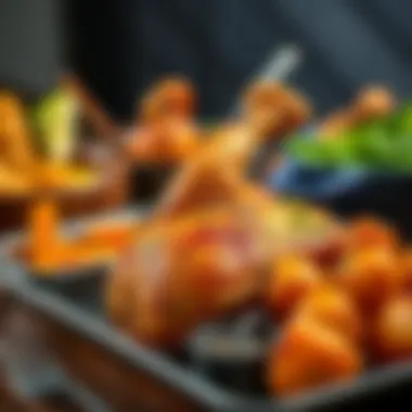 Complementary Healthy Sides Healthy side dishes complementing the whole chicken