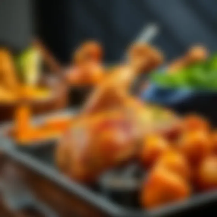 Complementary Healthy Sides Healthy side dishes complementing the whole chicken