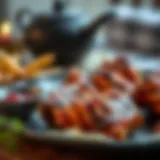 Deliciously grilled koza wings ready for iftar.