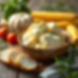 A bowl of fresh lor cheese