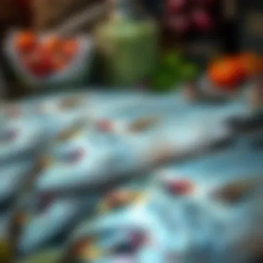 Fresh Mezgit Fish Freshly caught fish ready for cleaning