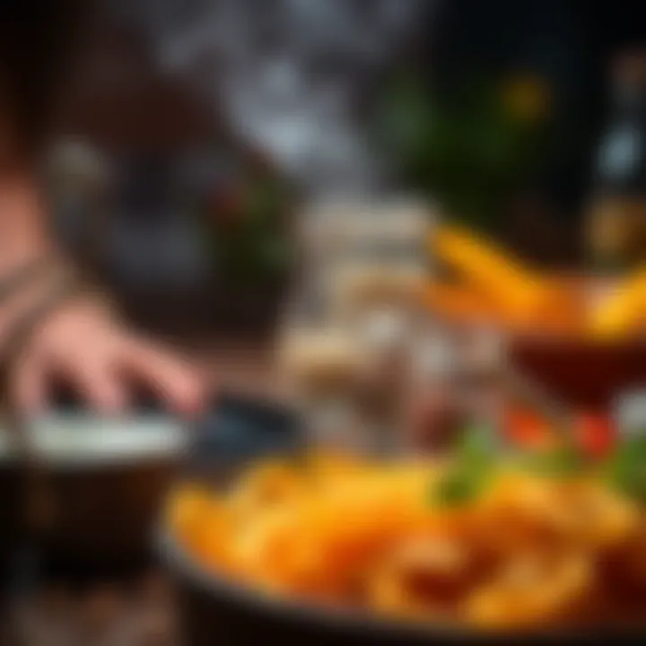 Visual representation of stomach pain relief methods