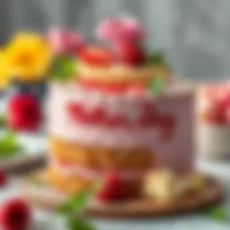 Creative cake writing ideas for Mother's Day