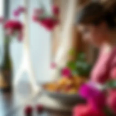 An inspiring quote about motherhood in a beautiful setting