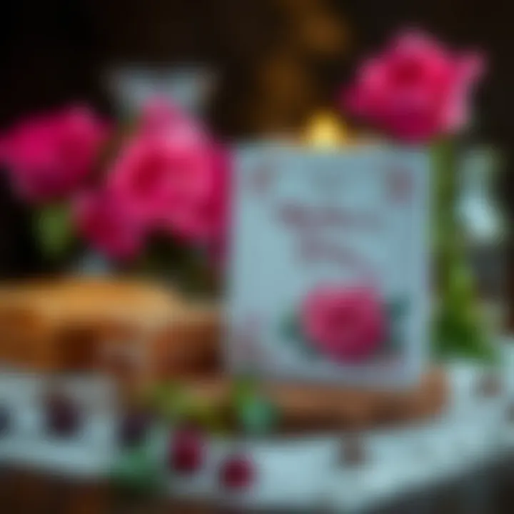 A special card designed for Mother's Day greetings